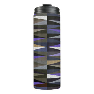 Colourful diamond floor tiles, high-resolution. thermal tumbler