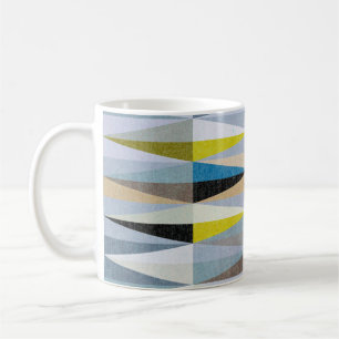 Colourful Diamond Floor Tiles Texture Coffee Mug