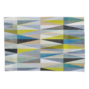 Colourful Diamond Floor Tiles Texture Pillowcase