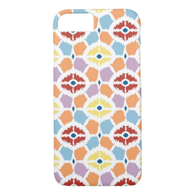 Colourful diamonds ikat geometric Case-Mate iPhone case (Back)