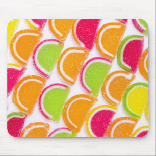 Colourful Different Jelly Candy Mouse Mat
