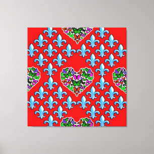 Colourful Digital 3D Canvas Art – Perfect Wall Déc