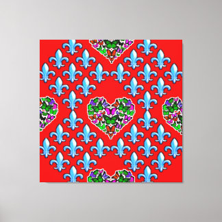 Colourful Digital 3D Canvas Art – Perfect Wall Déc