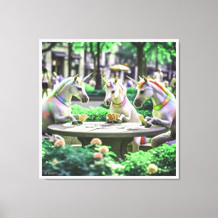 Colourful Digital 3D Canvas Art – Perfect Wall Déc