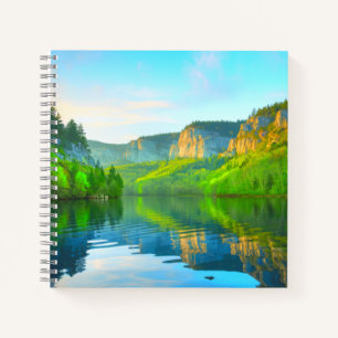 Colourful Digital 3D Spiral Notebook – Perfect Siz