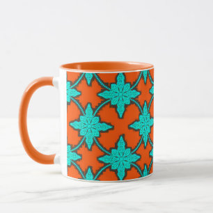 Colourful Digital Design Combo Mug - Perfect Size