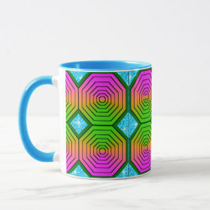 Colourful Digital Design Combo Mug – Perfect Size
