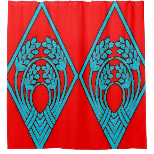 Colourful Digital Design Shower Curtain – Perfect 