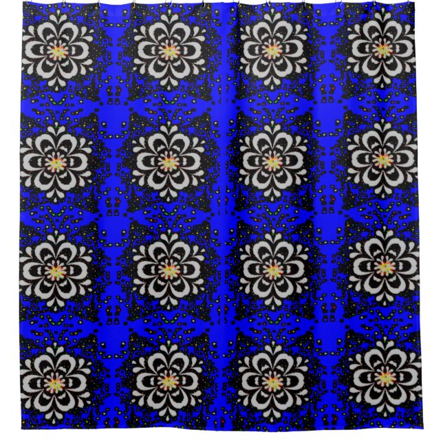 Colourful Digital Design Shower Curtain – Perfect  (Front)