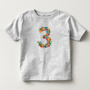 Colourful Dinosaur Baby Shirt