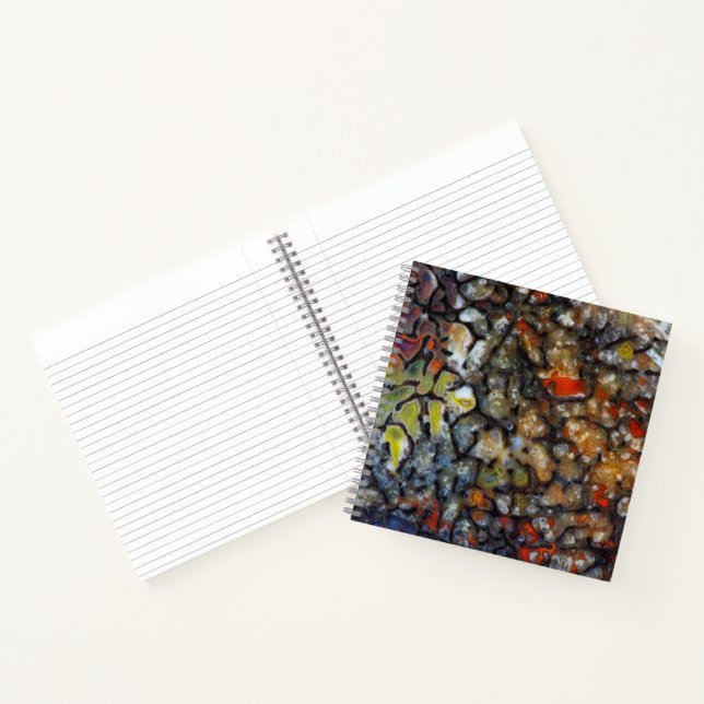 Colourful Dinosaur Bone Notebook (Inside)