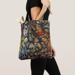 Colourful Dinosaur Bone Tote Bag