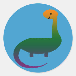 Colourful Dinosaur Stickers