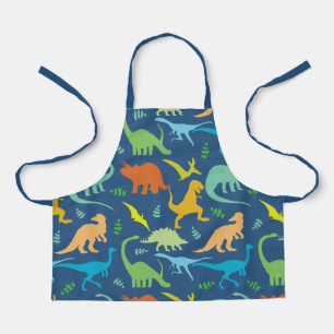 Colourful Dinosaurs Apron