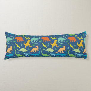 Colourful Dinosaurs Body Cushion