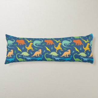 Colourful Dinosaurs Body Cushion