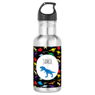 Colourful Dinosaurs Kids Pattern 532 Ml Water Bottle
