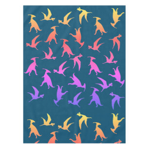 Colourful Dinosaurs  Tablecloth