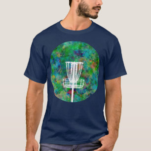 Colourful Disc Golf Basket T-Shirt