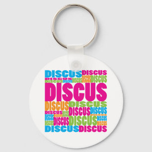 Colourful Discus Key Ring