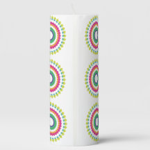 Colourful Diwali Candles