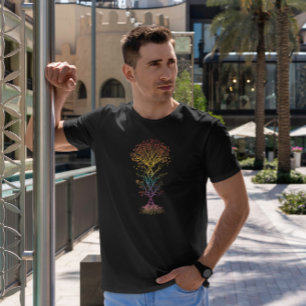 Colourful Dna Tree T-Shirt