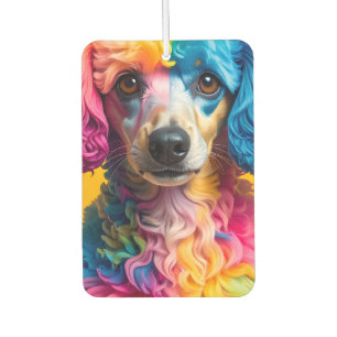 Colourful Dog Car Air Freshener