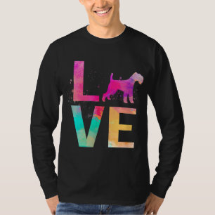 Colourful Dog Mum Gifts Soft Coated Wheaten Terrie T-Shirt