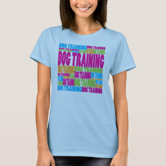 Colourful Dog Training T-Shirt