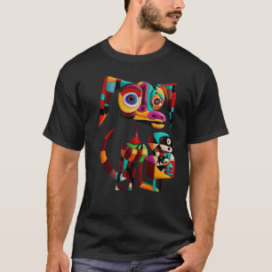 Colourful doggy portrait cute dog   puppy pup   do T-Shirt