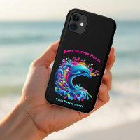 Colourful Dolphin Splash
