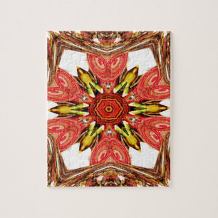 Colourful doodle flora  heart seamless star.jpg jigsaw puzzle