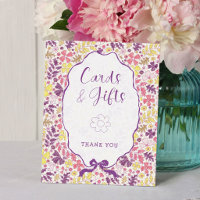 Colourful Doodle Flower Pencil Sketch Baby Shower 