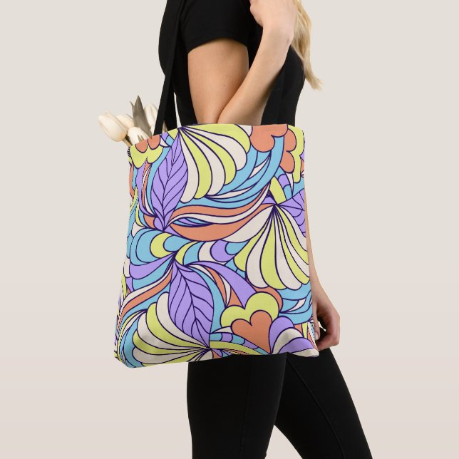 Colourful Doodles bags (Close Up)