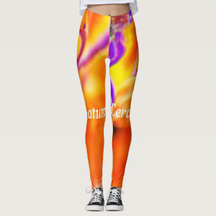 Colourful dorid nudibranch. leggings