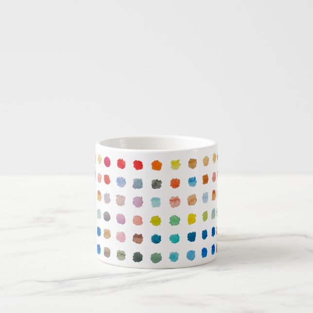 Colourful Dot Mug – Medium Dots, Playful & Cute (Front)