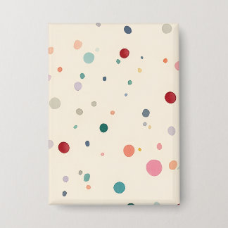 Colourful Dots Buttons – Available in Rectangular