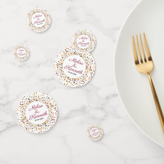 Colourful Dots Confetti (Group)