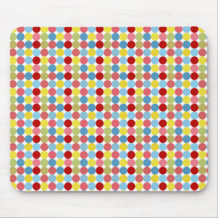 Colourful Dots Mouse Mat