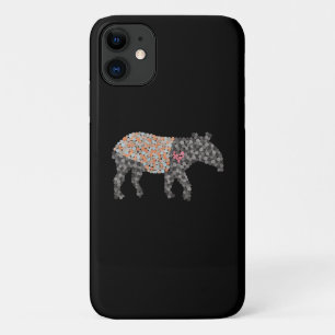 Colourful Dotted Malayan Tapir Case-Mate iPhone Ca 11 Case