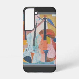 Colourful Double Bass Abstract Samsung Galaxy Case