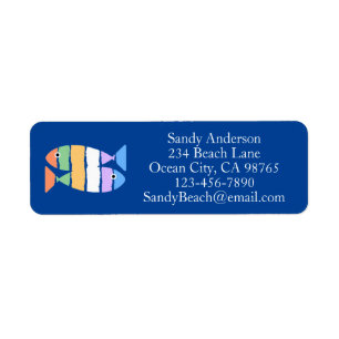 Colourful Double Fish Design 