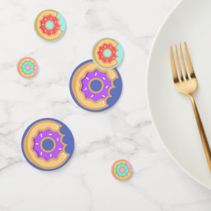 Colourful Doughnuts Confetti