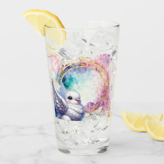 Colourful Dove Glass