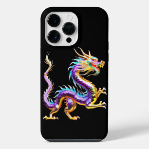 Colourful Dragon iPhone 14 Pro Max Case