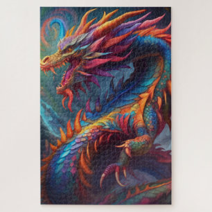 Colourful Dragon Jigsaw Puzzle