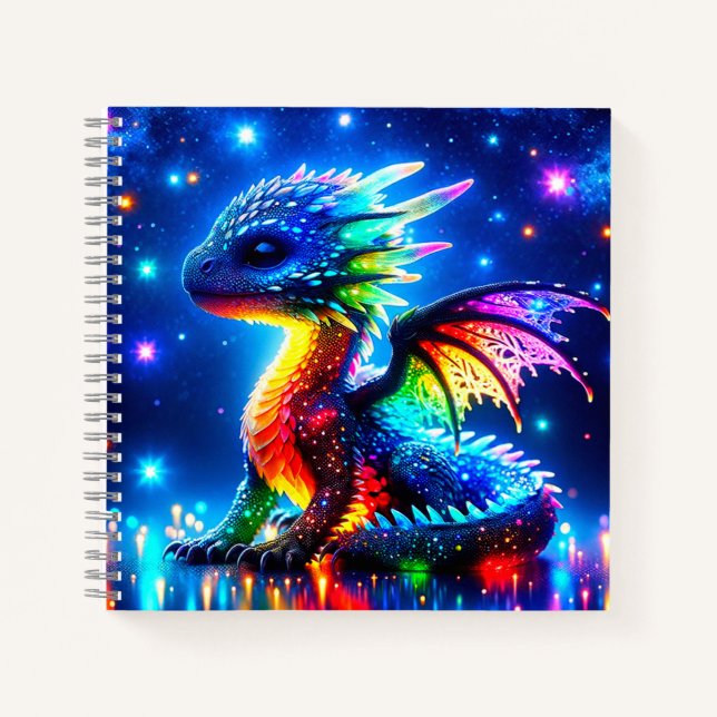 Colourful Dragon Notebook (Front)