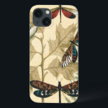 Colourful Dragonflies Floating Above Leaves iPhone 13 Case<br><div class="desc">Huge dragonflies float above leaves in this piece by Megan Meagher. An alluring depiction of nature. Make sure to place it on your favourite wall!</div>