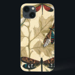 Colourful Dragonflies Floating Above Leaves iPhone 13 Case<br><div class="desc">Huge dragonflies float above leaves in this piece by Megan Meagher. An alluring depiction of nature. Make sure to place it on your favourite wall!</div>