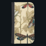 Colourful Dragonflies Floating Above Leaves Samsung S4 Wallet Case<br><div class="desc">Huge dragonflies float above leaves in this piece by Megan Meagher. An alluring depiction of nature. Make sure to place it on your favourite wall!</div>